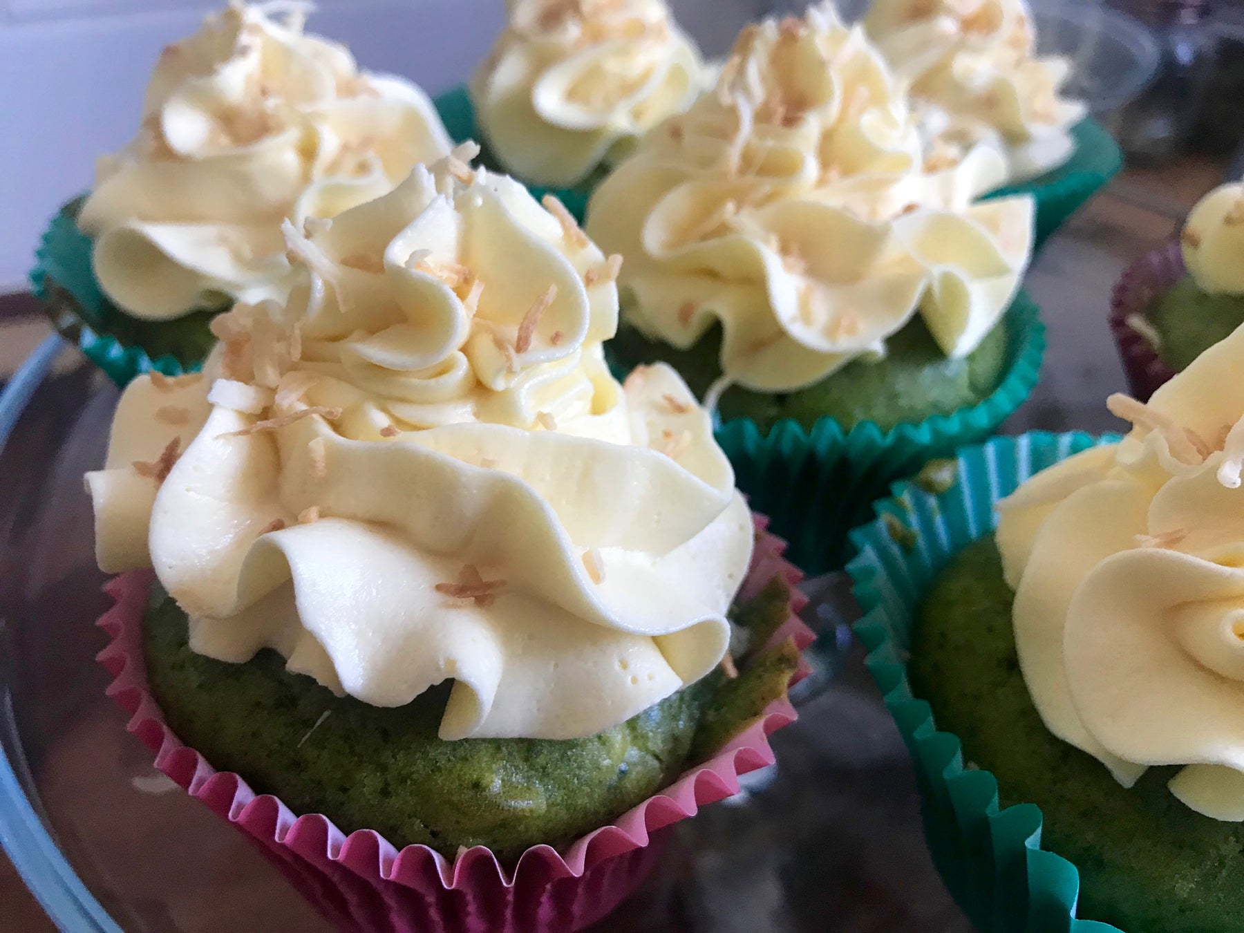 Matchas Morsel Coconut & White Chocolate Cupacakes